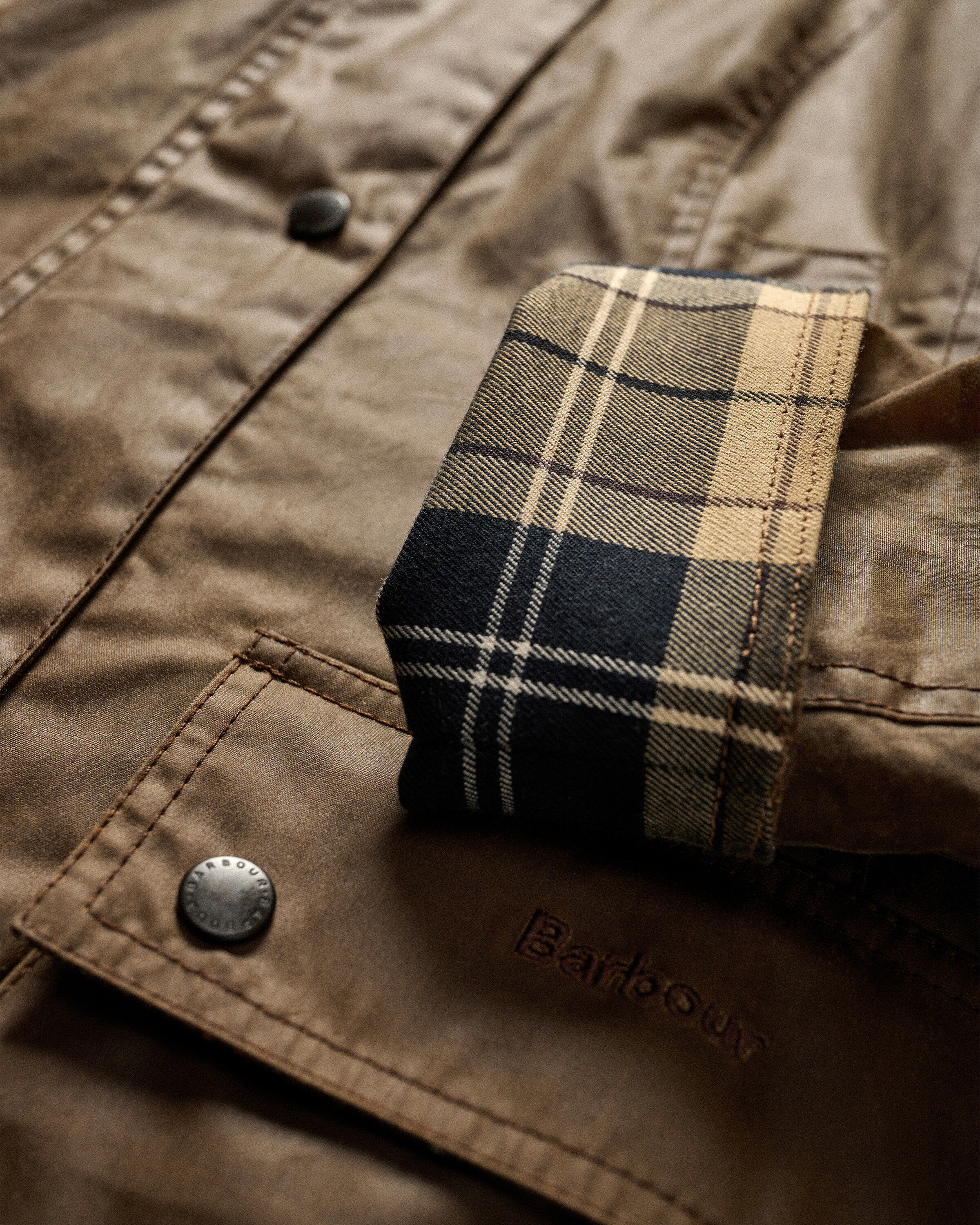 Beadnell tartan cuffs