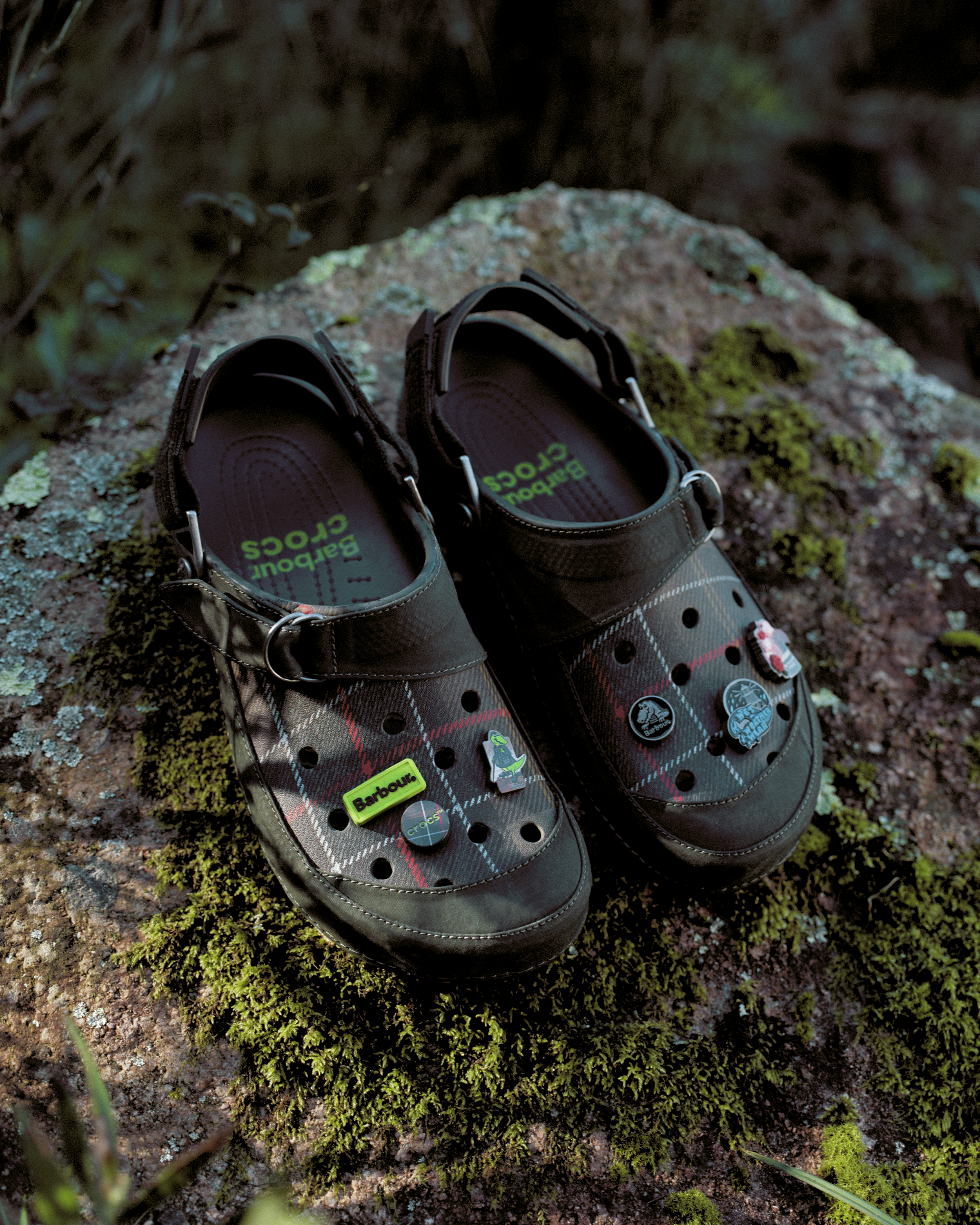 Barbour x Crocs Clogs