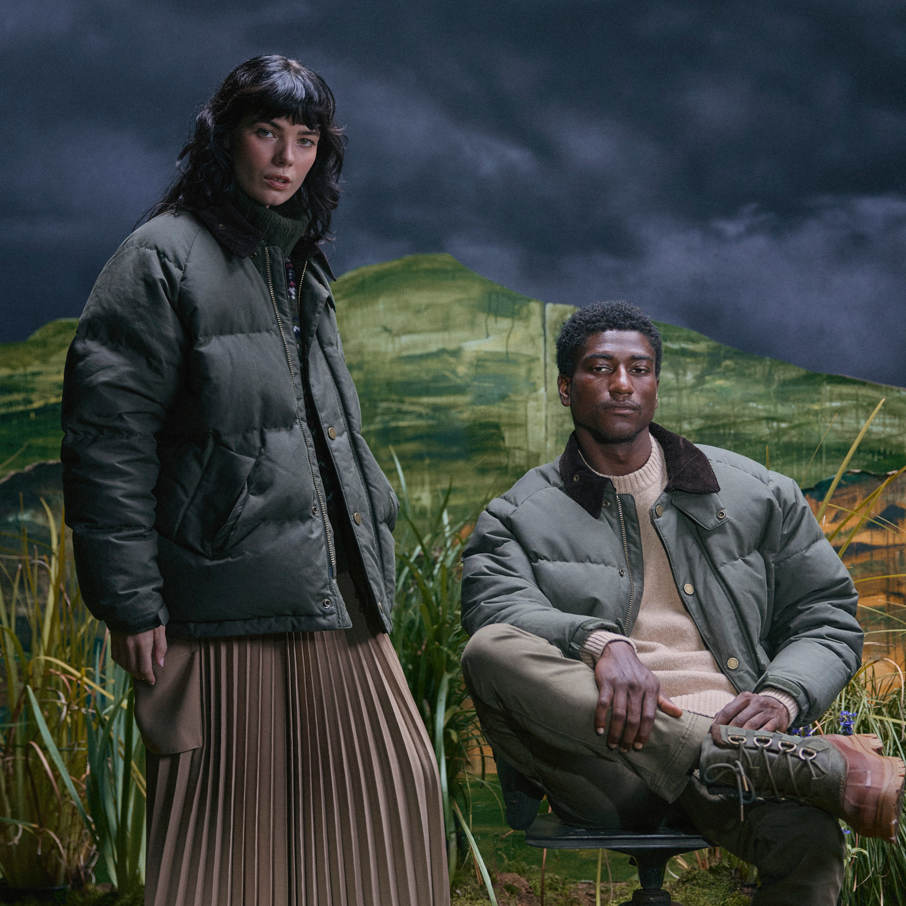 SOREL x Barbour