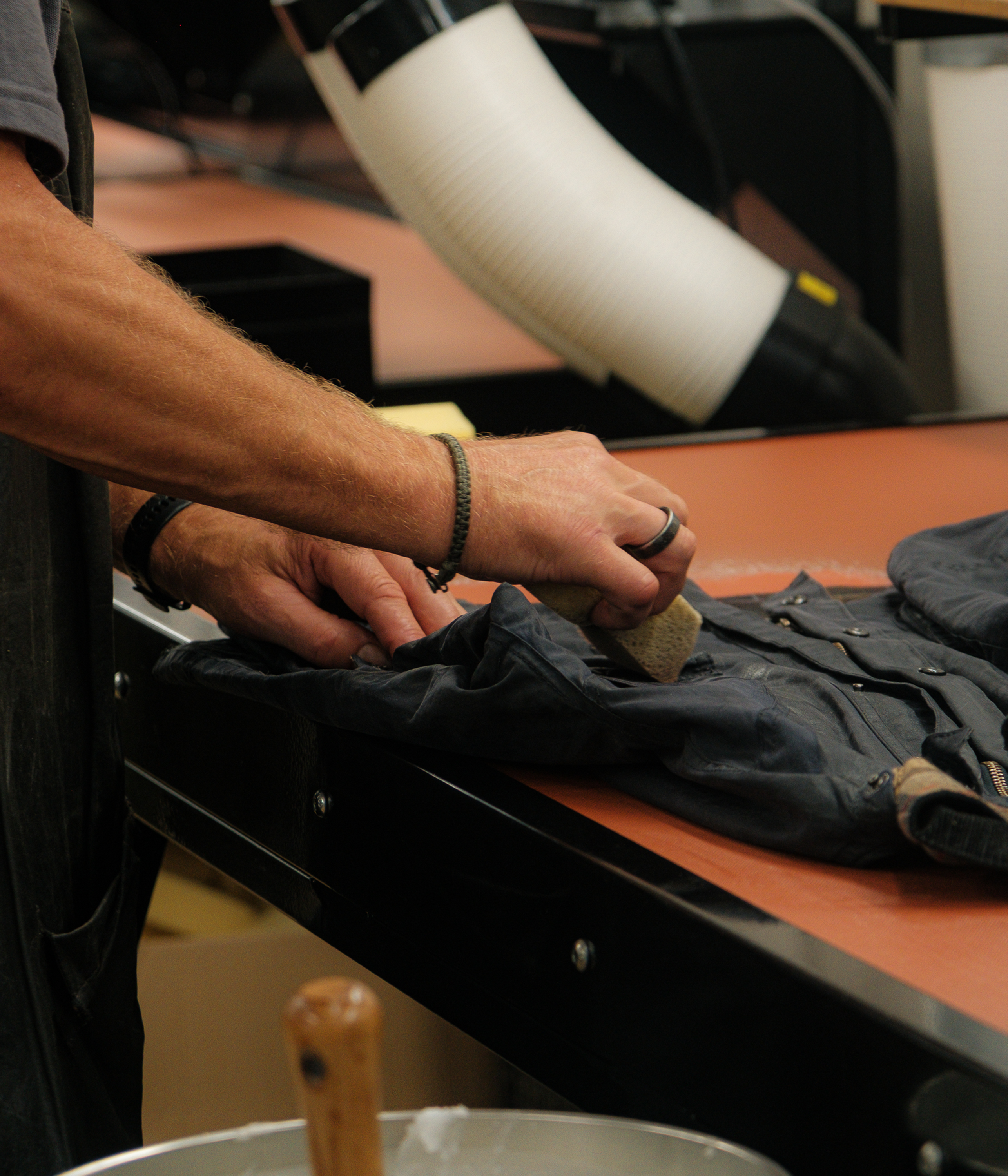 Re-waxed jacket