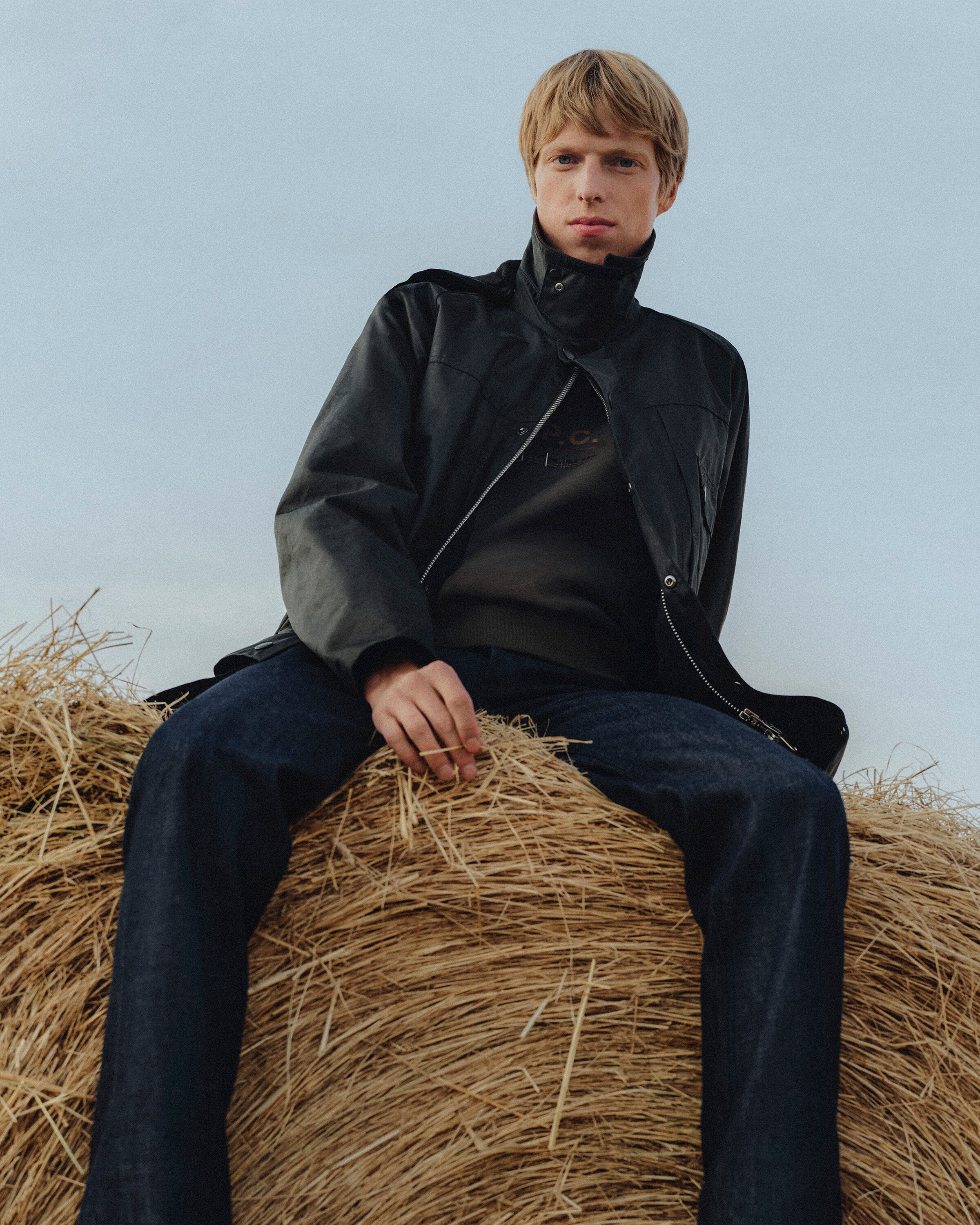 Barbour x A.P.C. Sugarlump Bedale Waxed Jacket