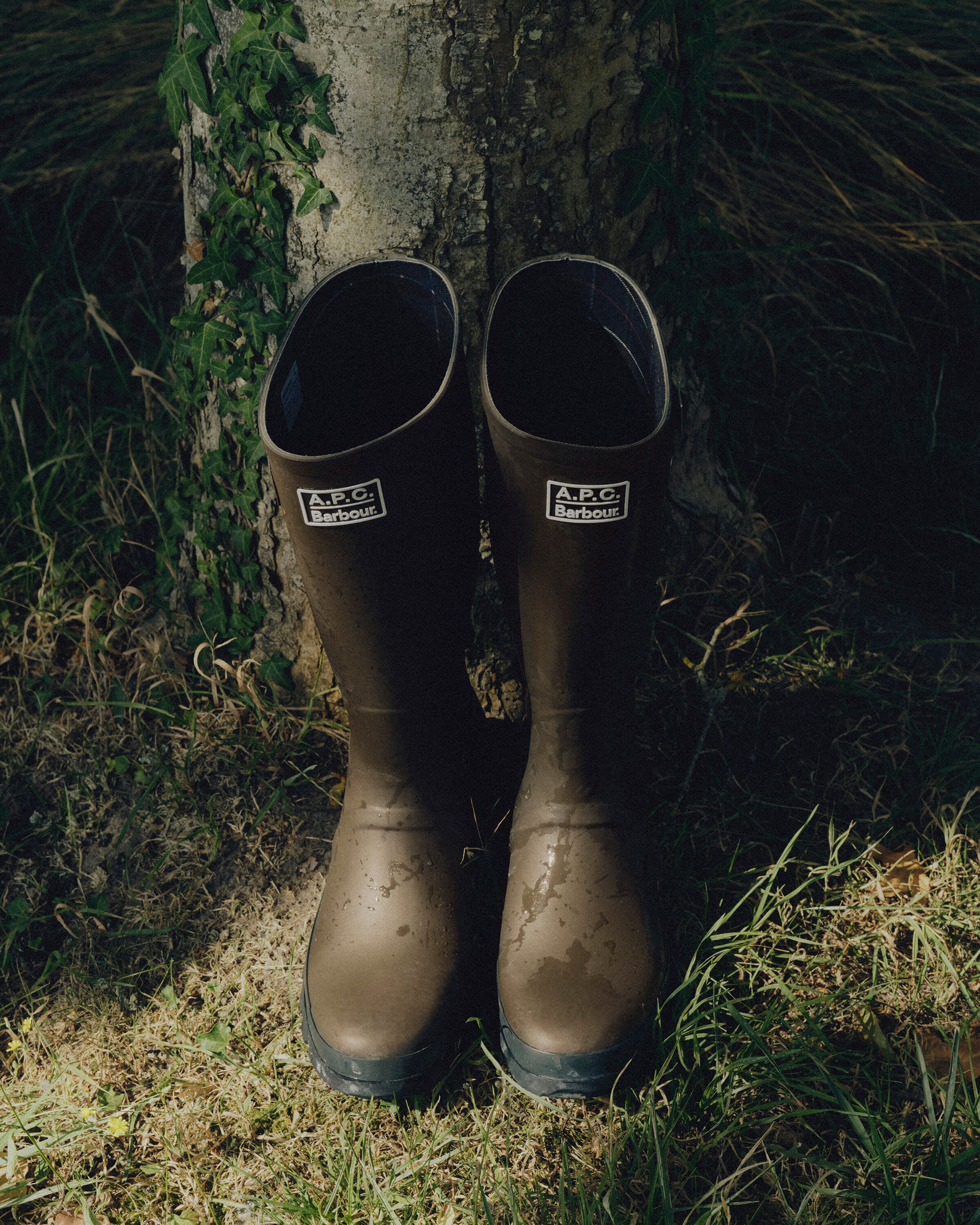 Barbour x A.P.C. Tall Welly