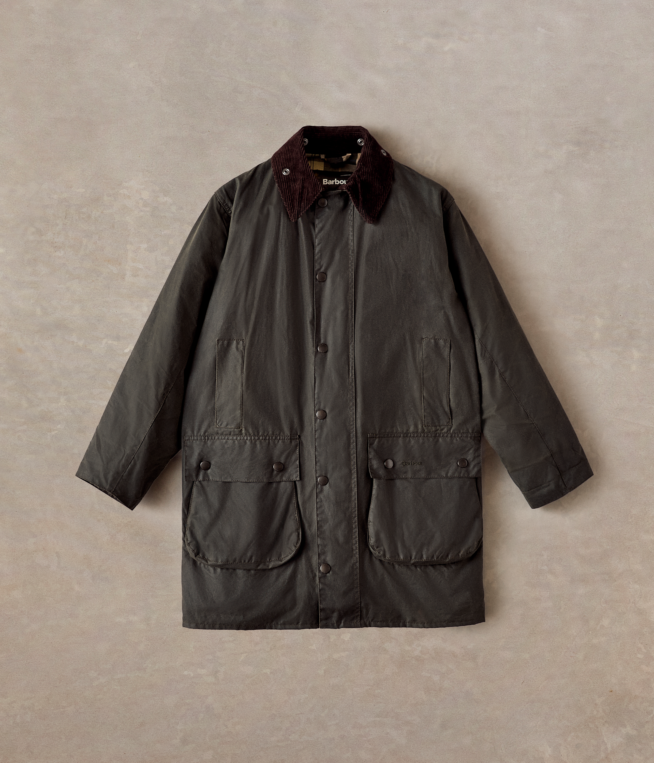 Barbour Border Waxed Jacket