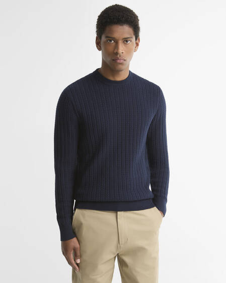 Hermoine Crew Neck Jumper Navy