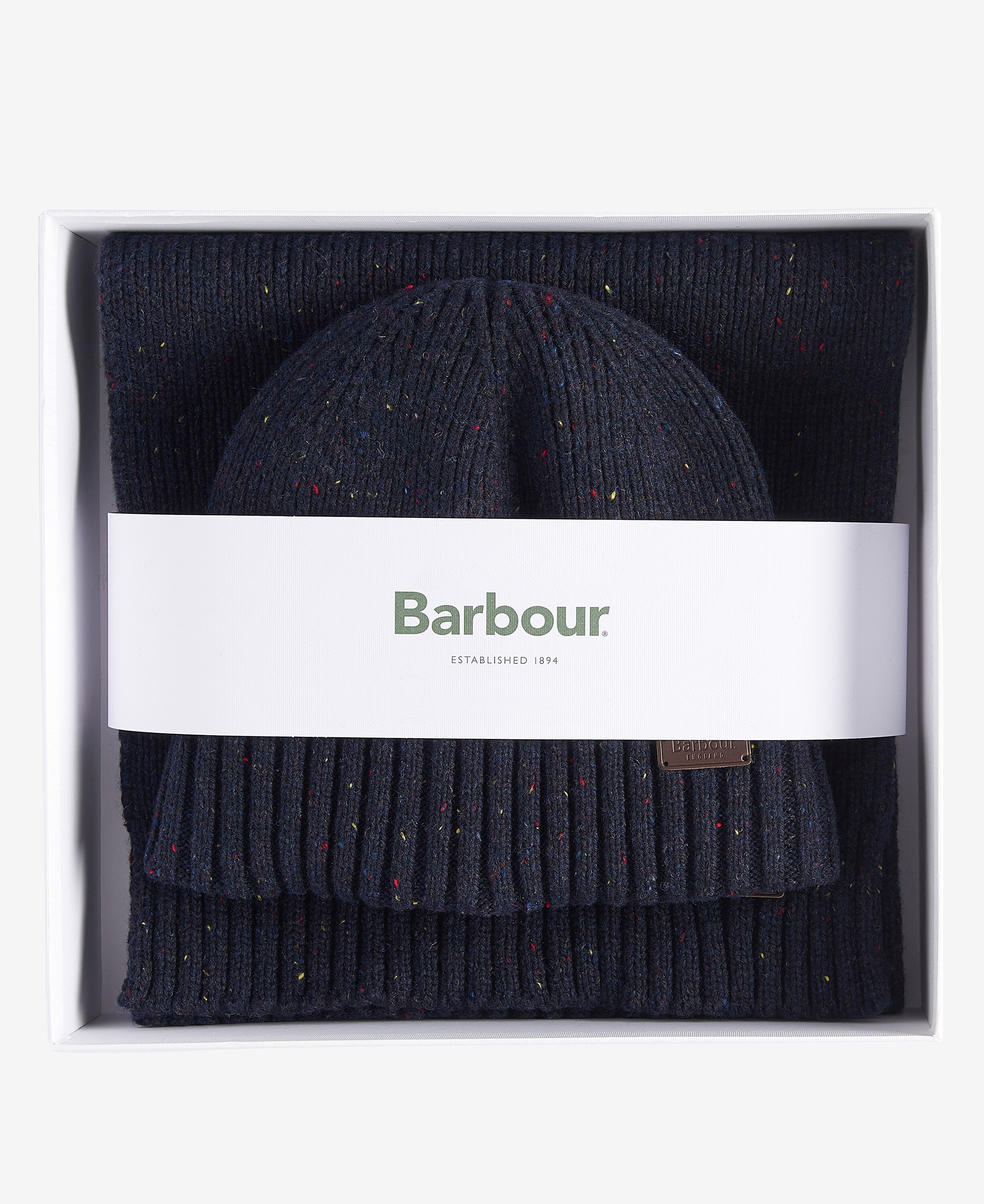 Geschenkset Beanie & Schal Carlton Fleck