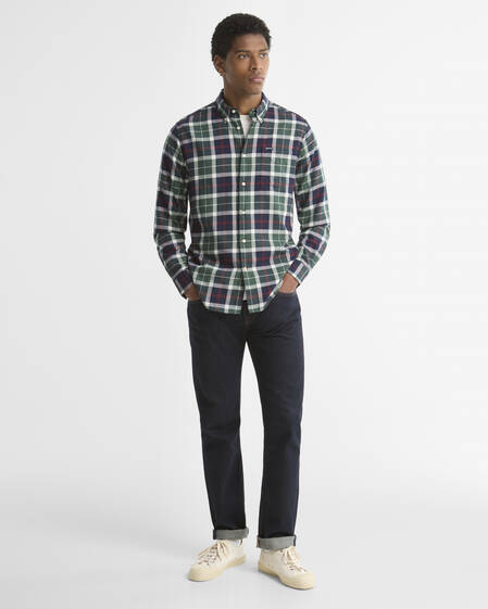 Camicia Fortrose taglio sartoriale Evergreen Tartan