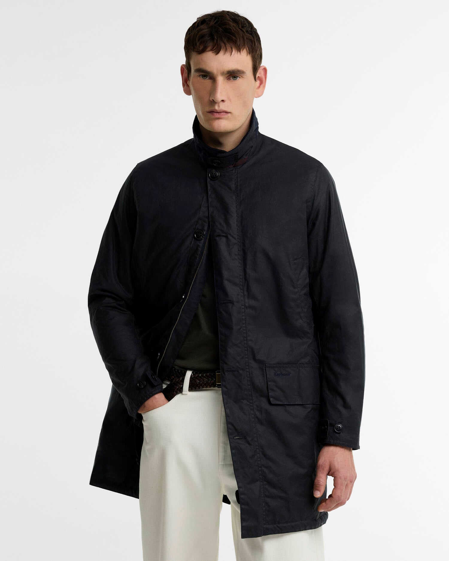 Waxed Mac Navy/Shadow Classic image number 0