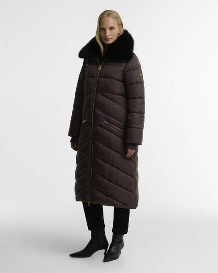 Cyrus Longline Puffer Jacket Truffle