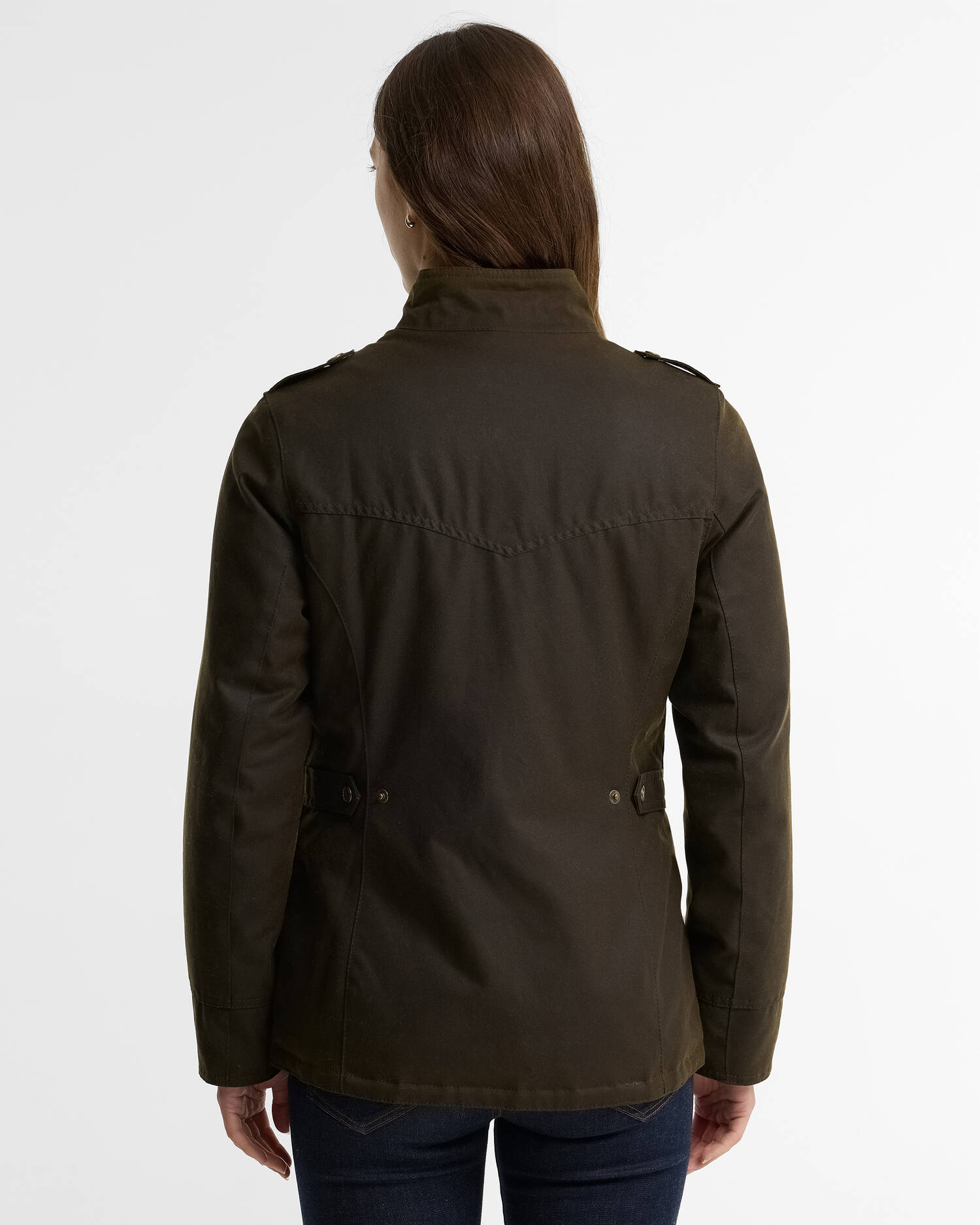 Winter Defence Waxed Jacket Olive-Classic image number 2