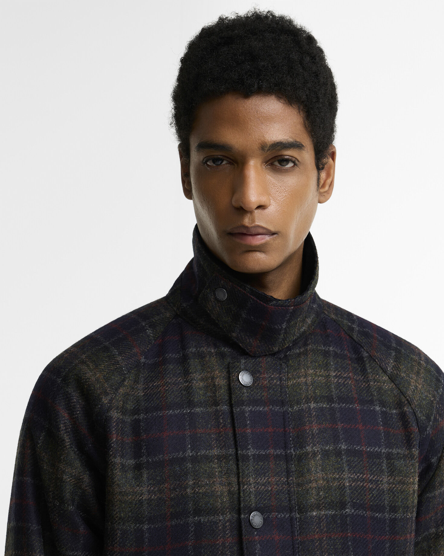 Tartan Bedale Wool Jacket Shadow Classic Tartan