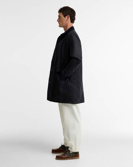 Waxed Mac Navy/Shadow Classic