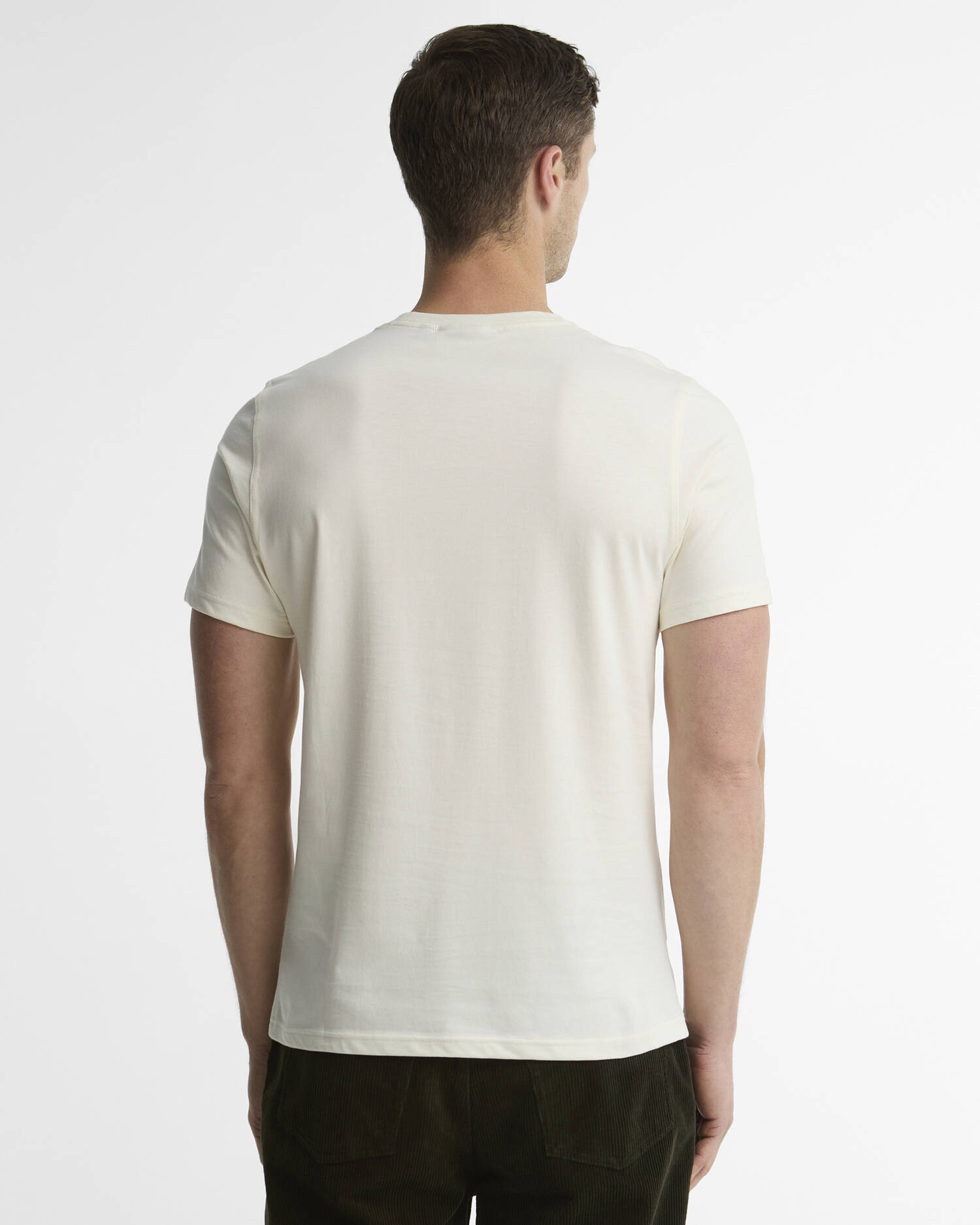 Pheasant Graphic Tailored T-Shirt Whisper White image number 2