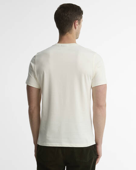 Pheasant Graphic Tailored T-Shirt Whisper White
