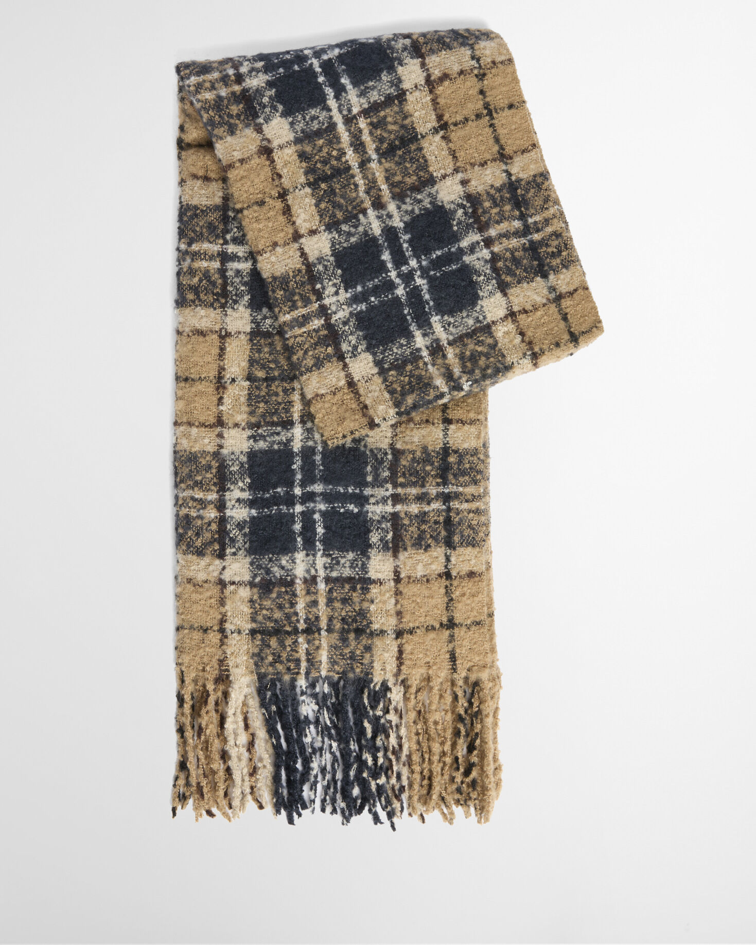 Set regalo berretto e sciarpa tartan Saltburn Birchwood