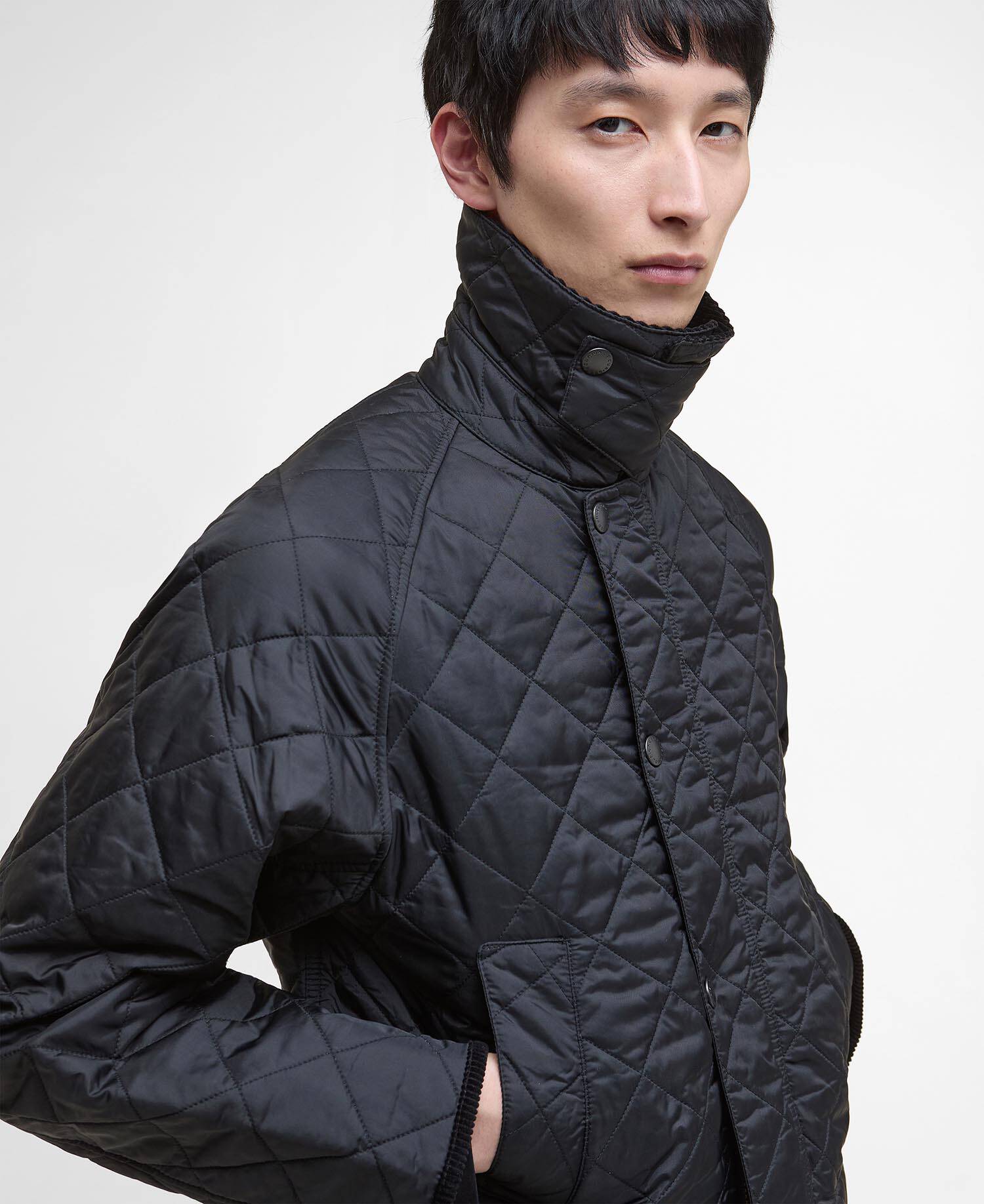 Bedale Quilted Jacket Classic Black image number 3