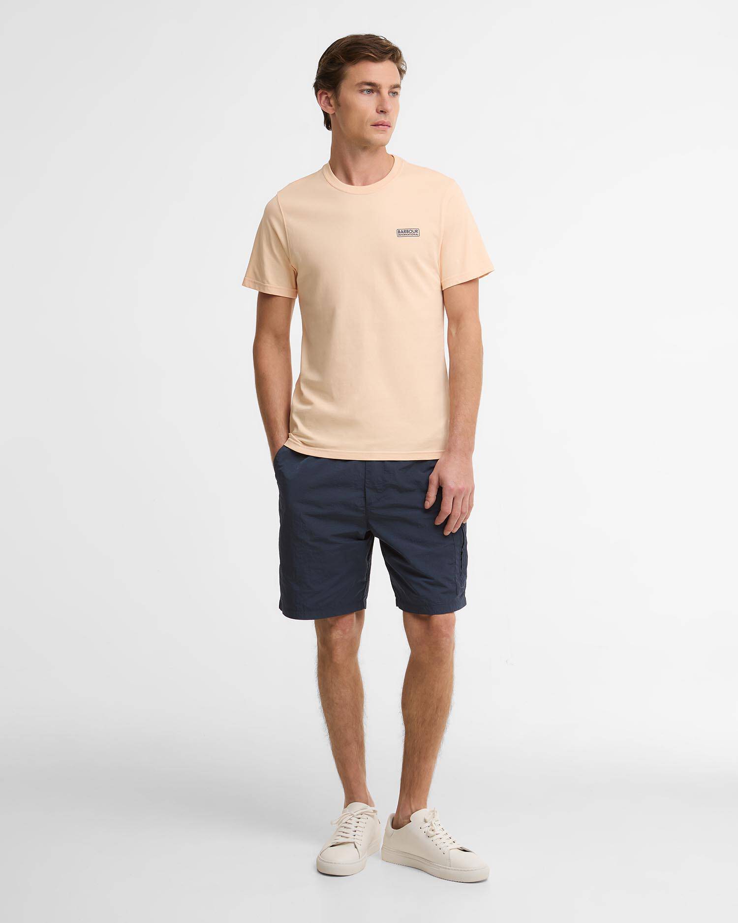 T-Shirt Small Logo Bleached Apricot image number 1