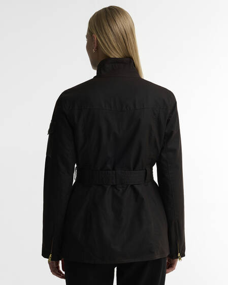 B.Intl Wachsjacke International Heritage Rustic/Truffle Northumberland Check
