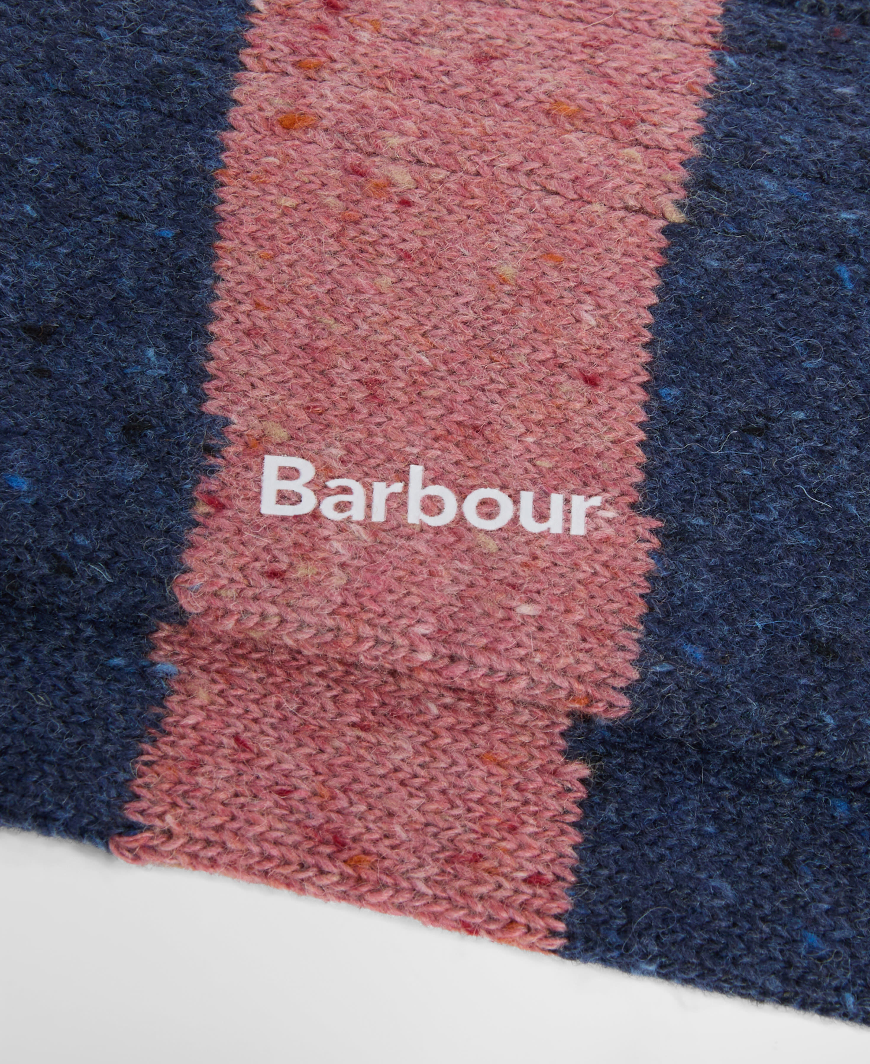 Houghton Stripe Socks Bordeaux/Navy