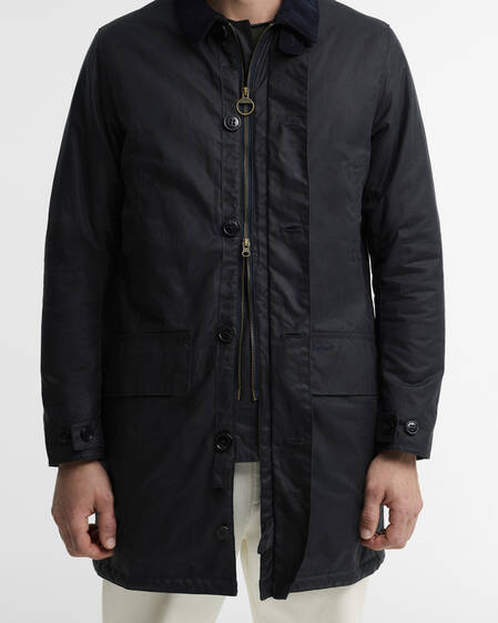 Waxed Mac Navy/Shadow Classic