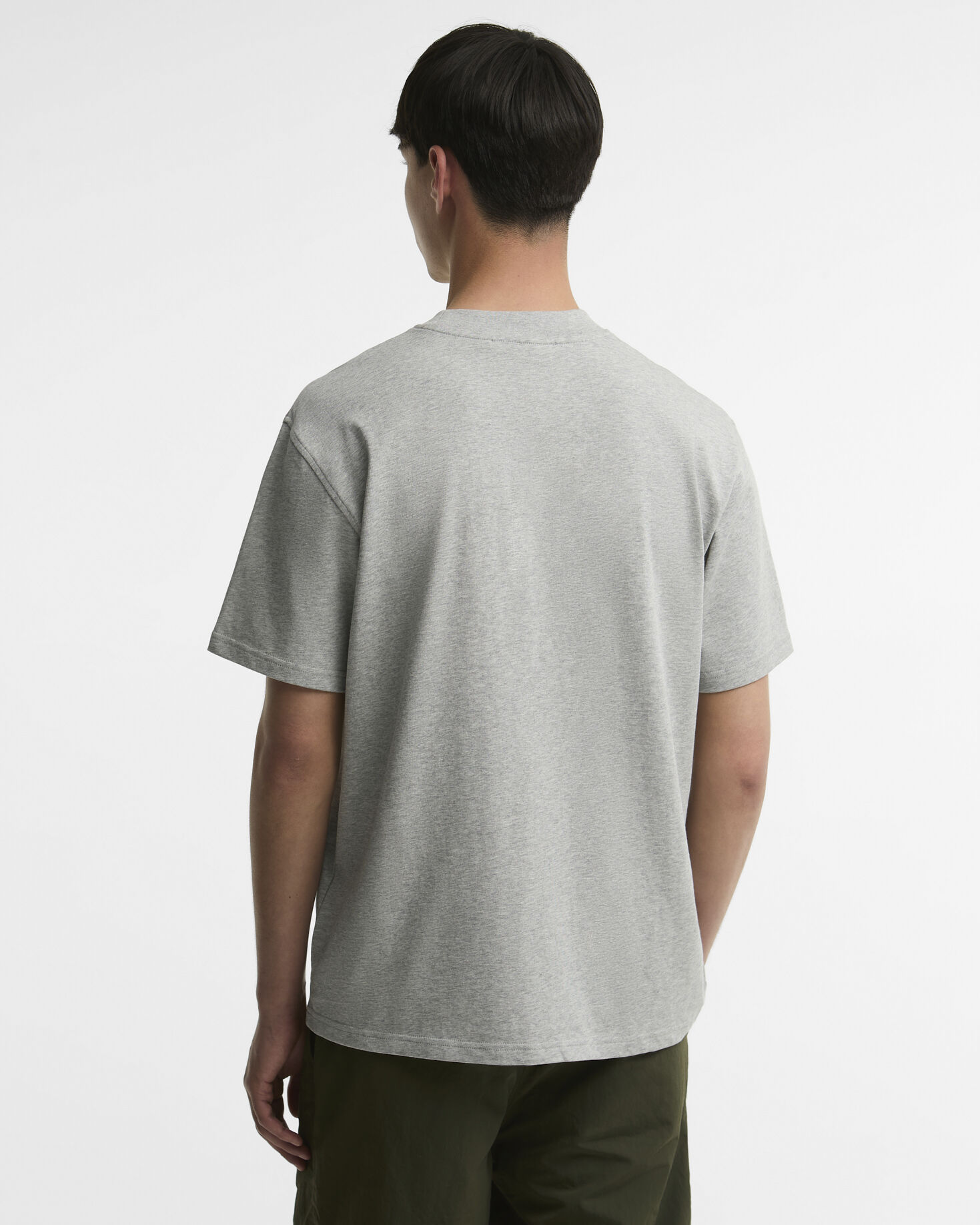 Trussford Bicycle Oversized T-Shirt Grey Marl