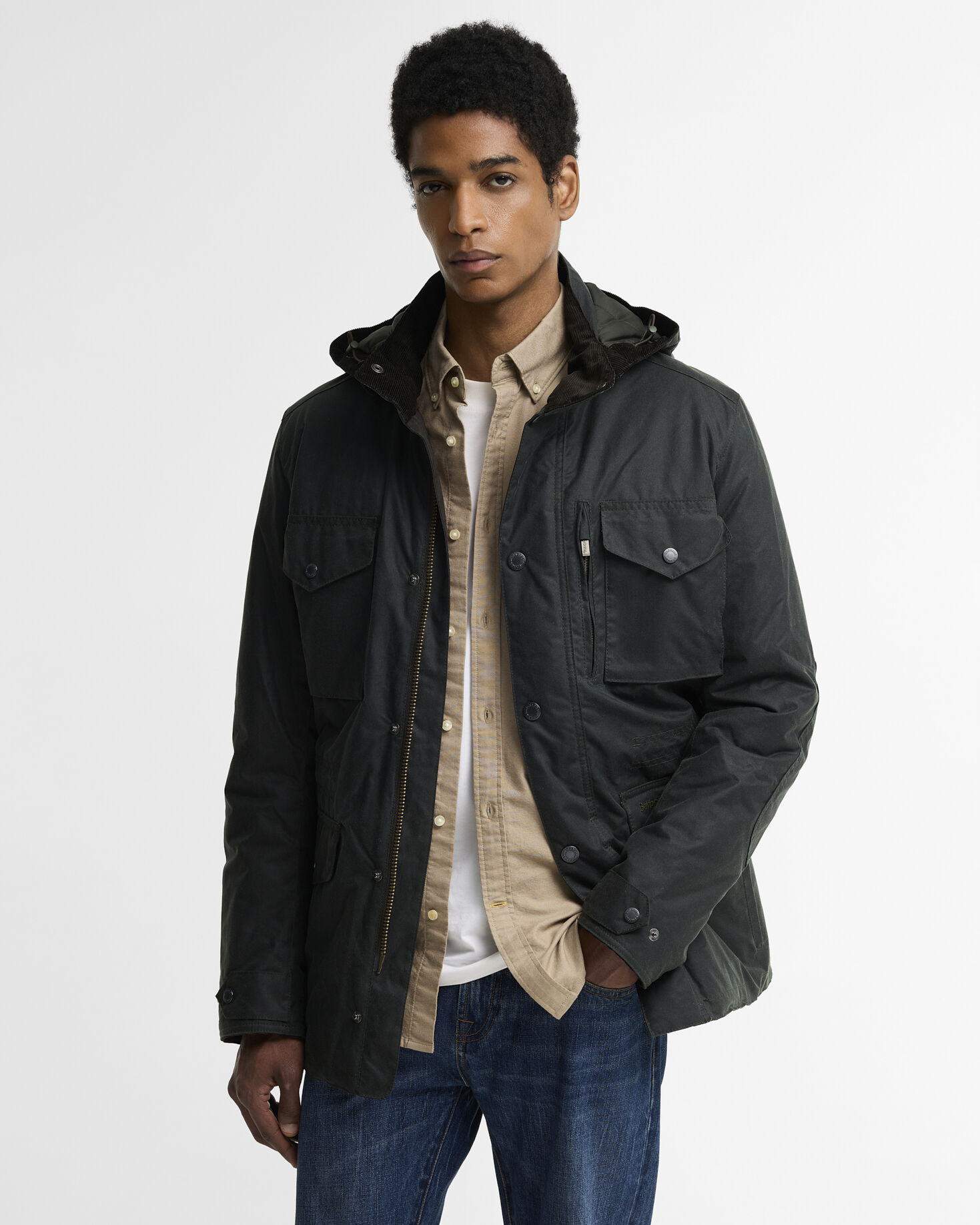 Winter Sapper Waxed Jacket Sage/Shadow Classic