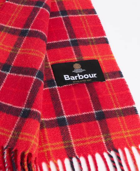 Schal Tartan Lammwolle Cardinal Tartan