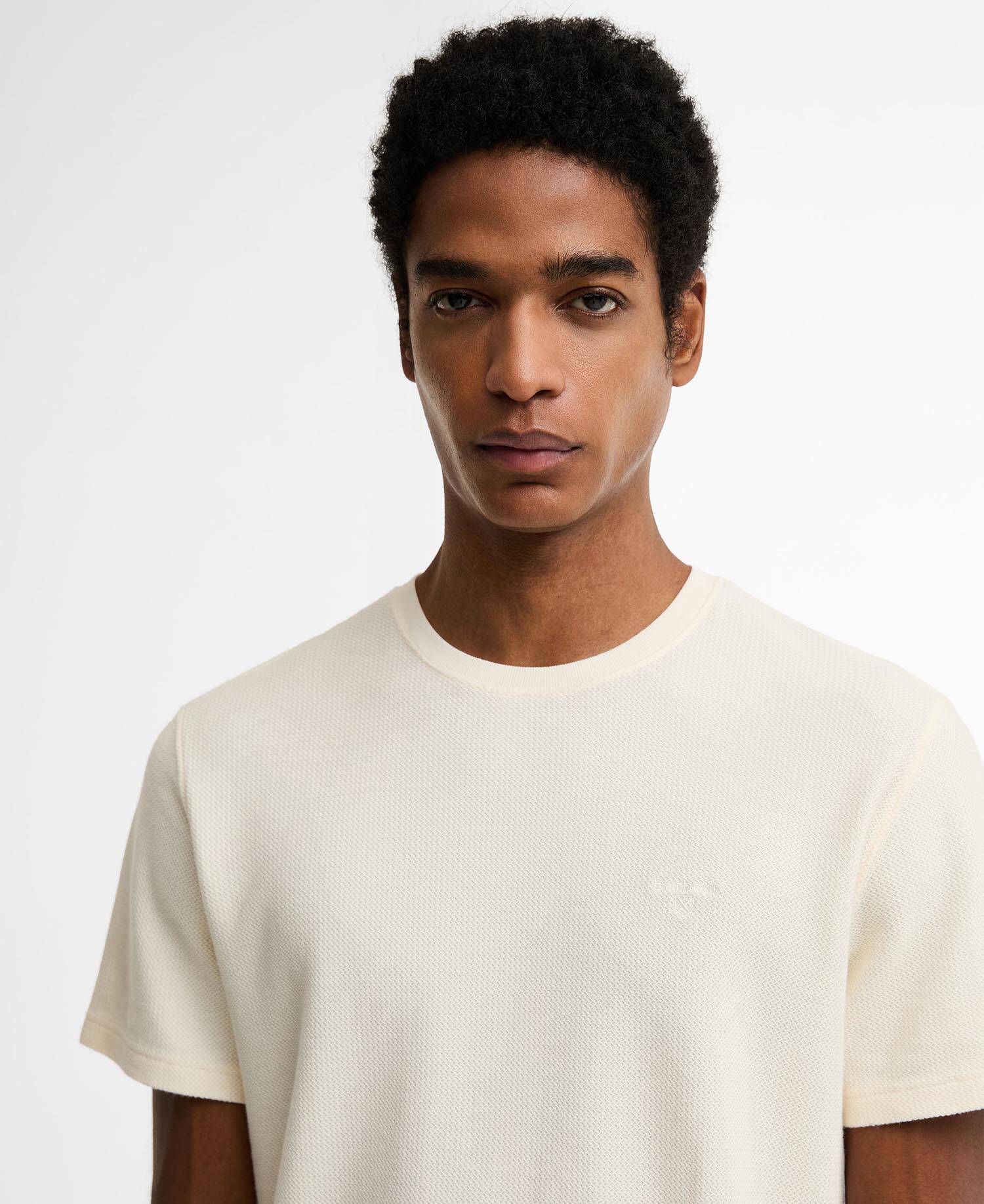 T-Shirt Lingdale Textured Tailored Whisper White image number 3