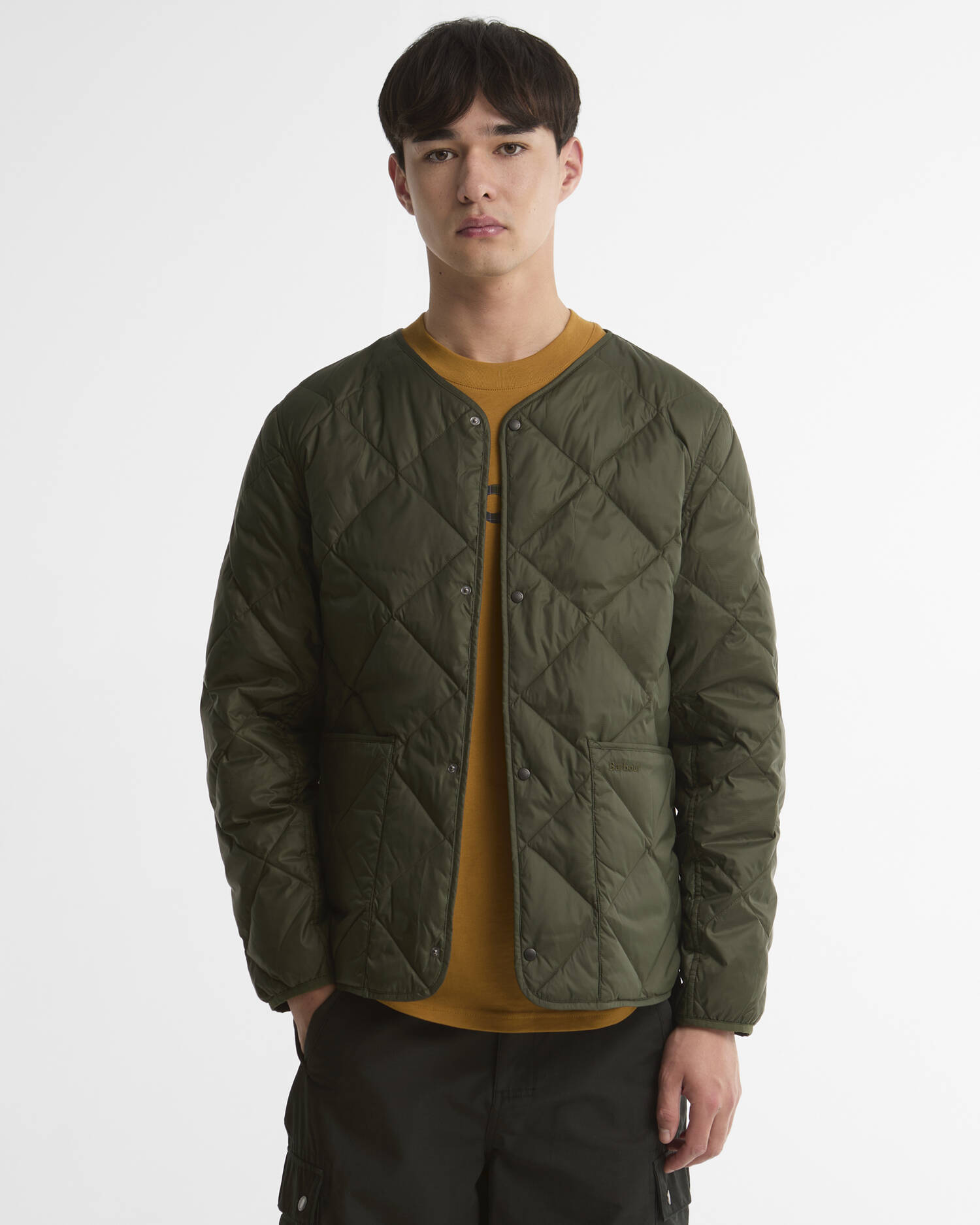 Lightweight Down Reversible Puffer Liner Sage image number 0