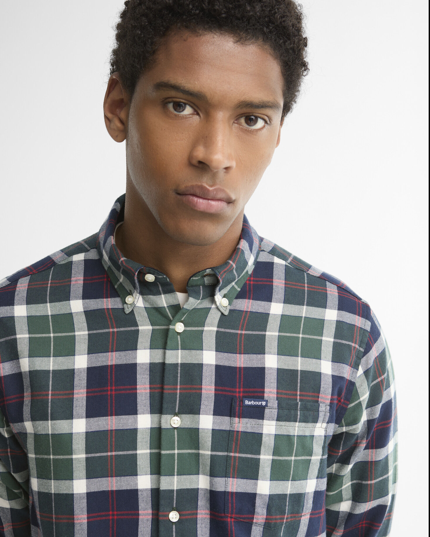 Camicia Fortrose taglio sartoriale Evergreen Tartan