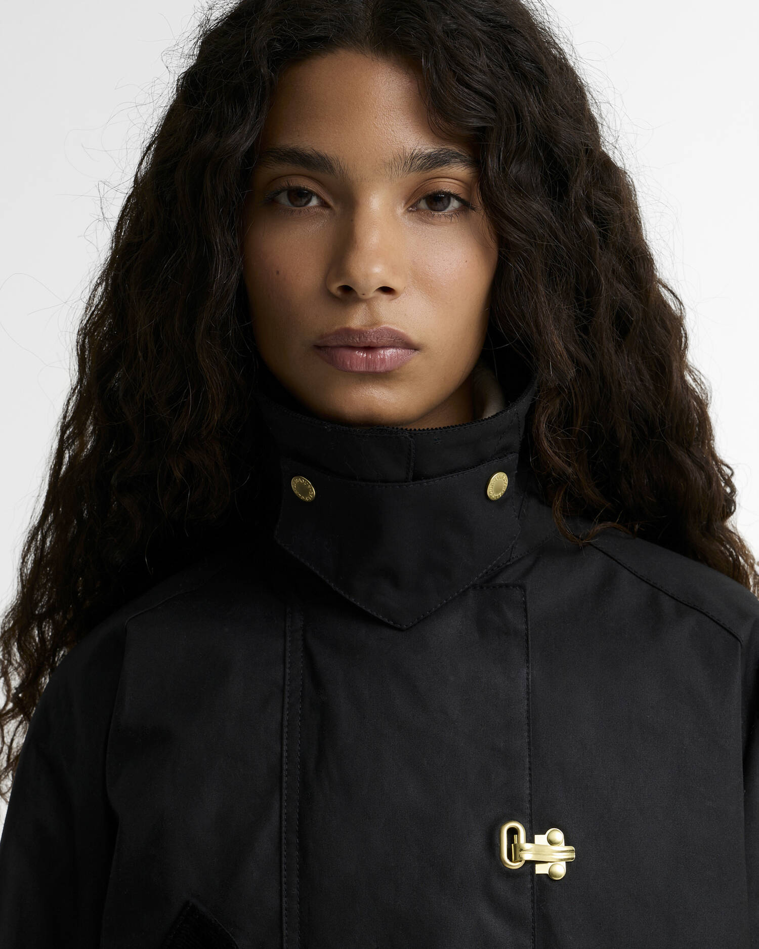 Felton Waxed Jacket Black/Mixed Tartan image number 3