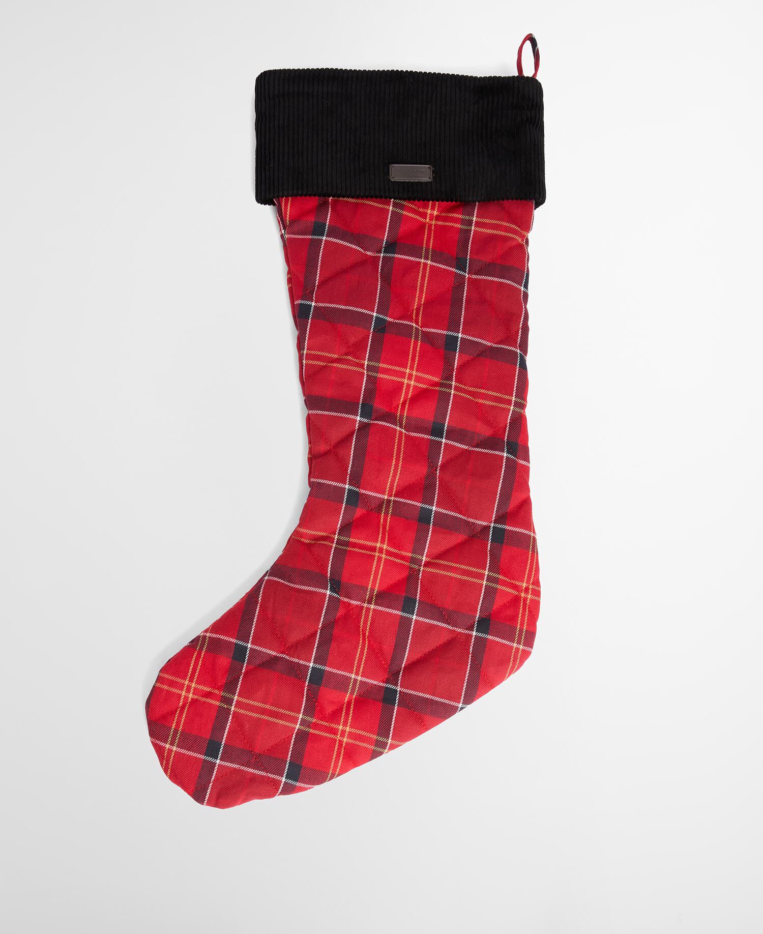 Christmas Stocking Cardinal Tartan