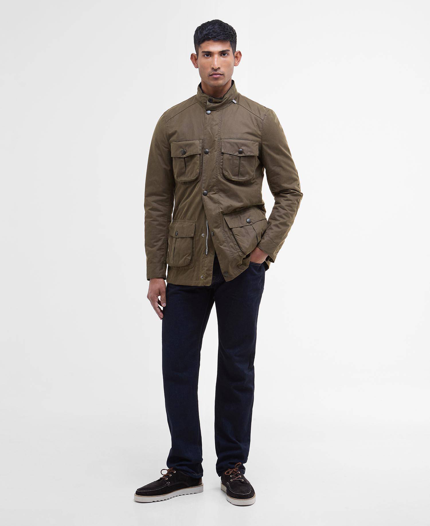 Corbridge Waxed Jacket Beech-Classic image number 1