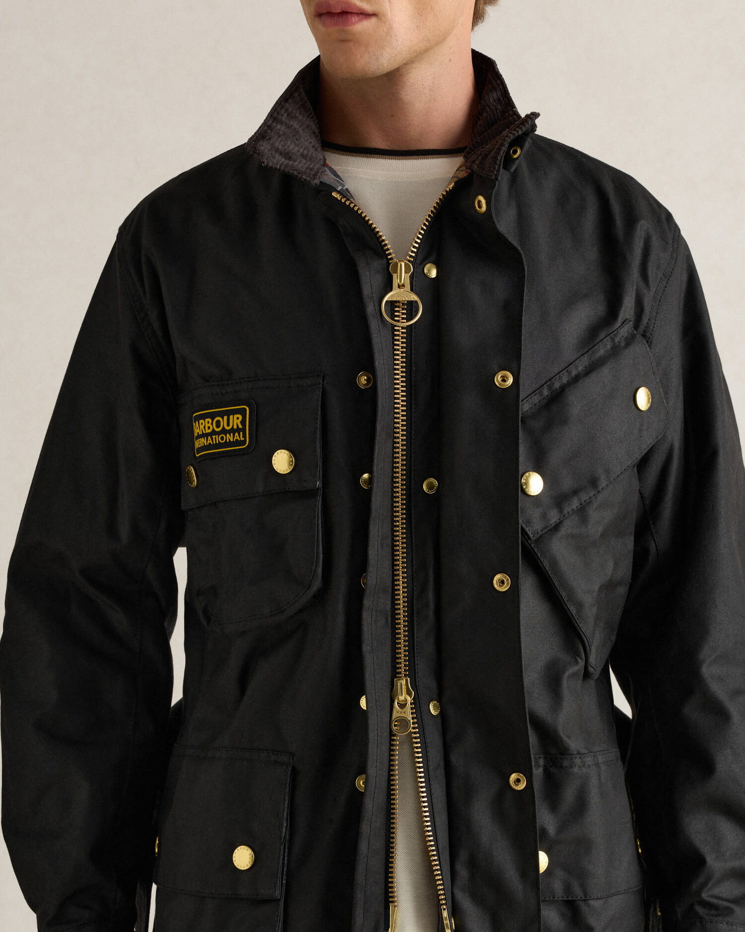 International Original Waxed Jacket Classic Black image number 4