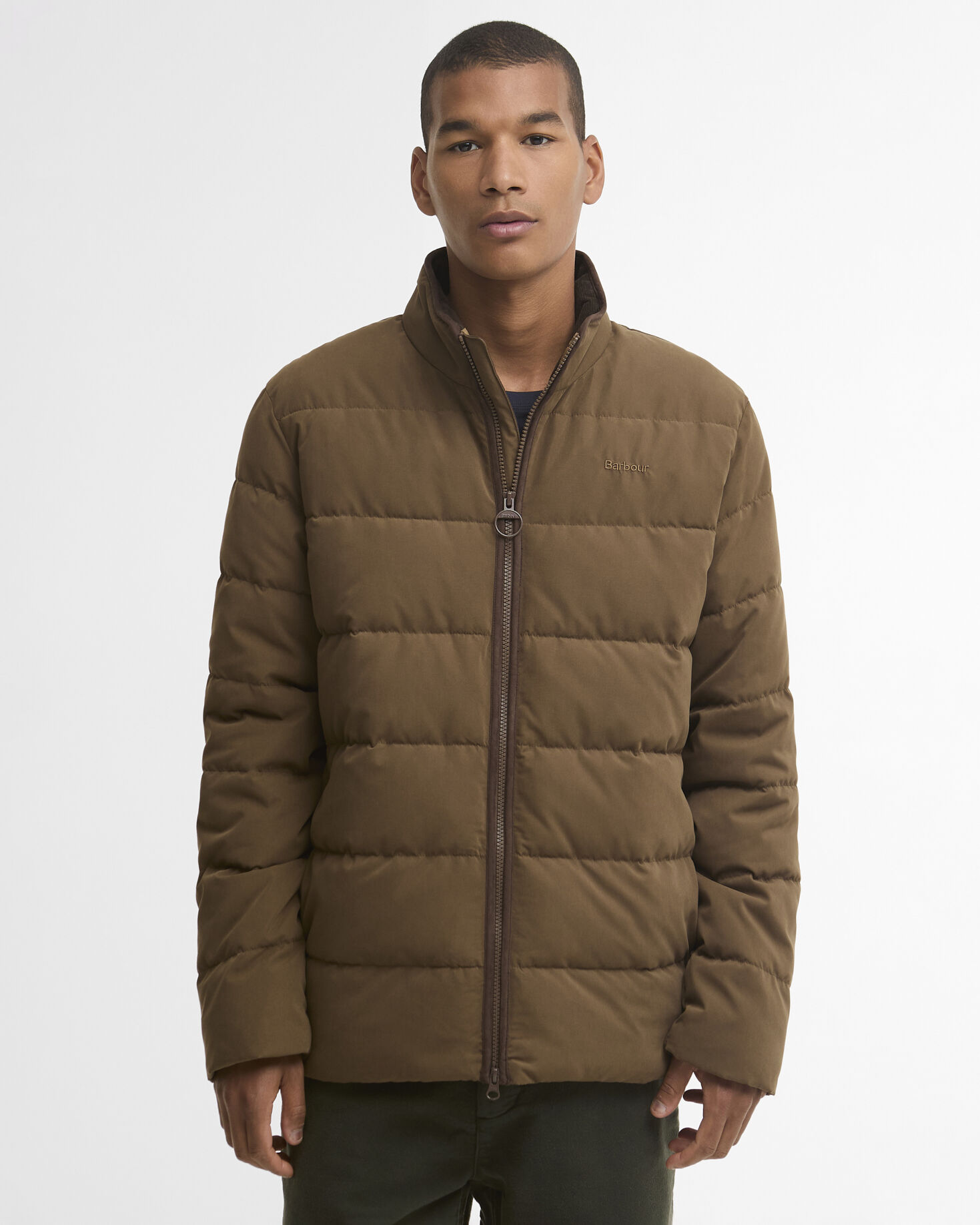 Noree Quilted Jacket Dark Sand