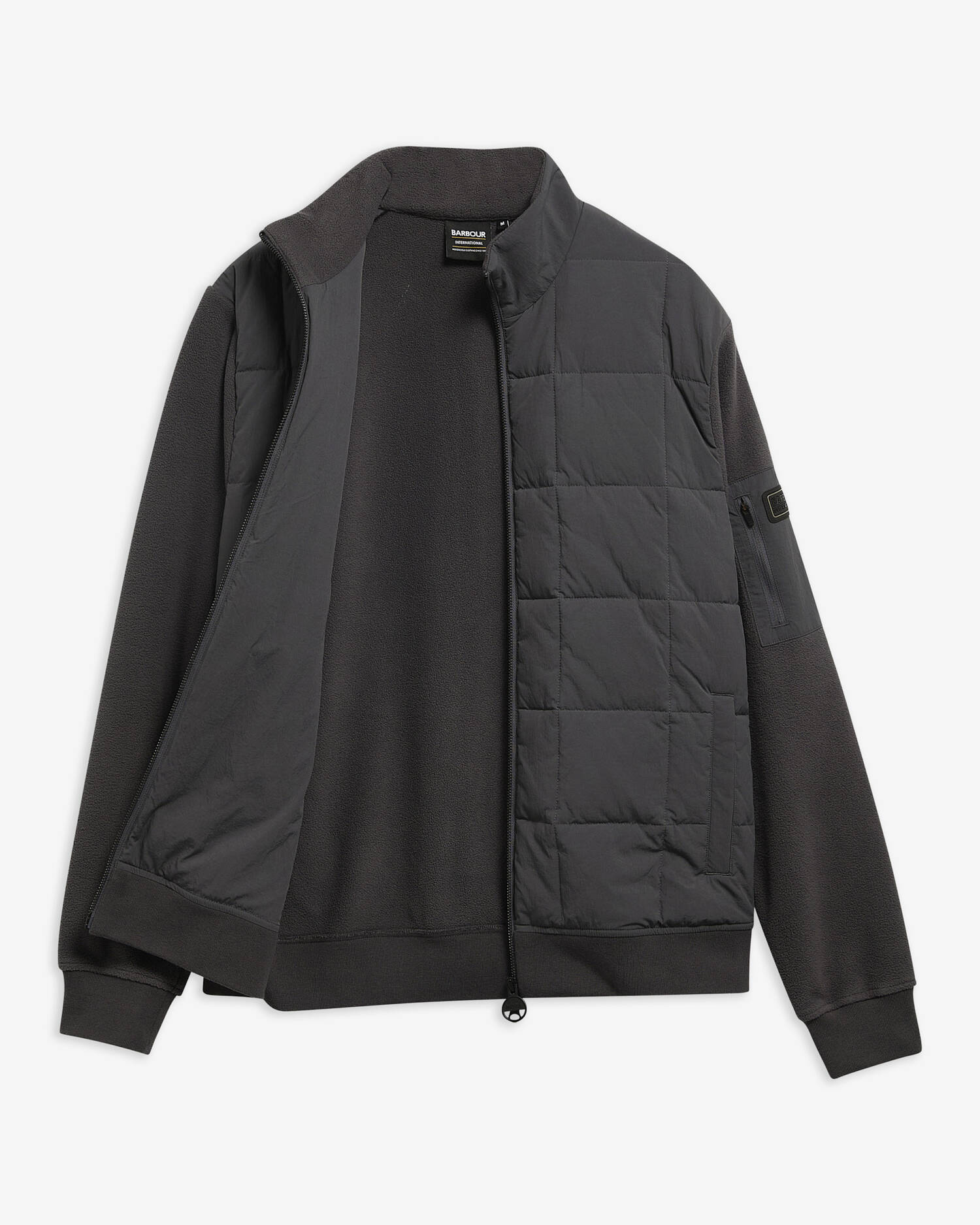 Burnhope Quilted Sweatshirt Asphalt image number 5