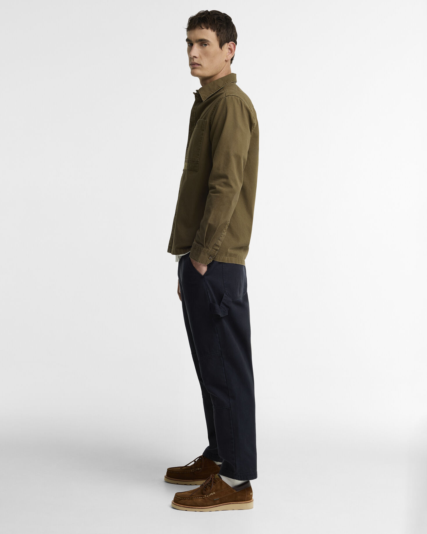 Sundown Relaxed Long-Sleeved Shirt Beech