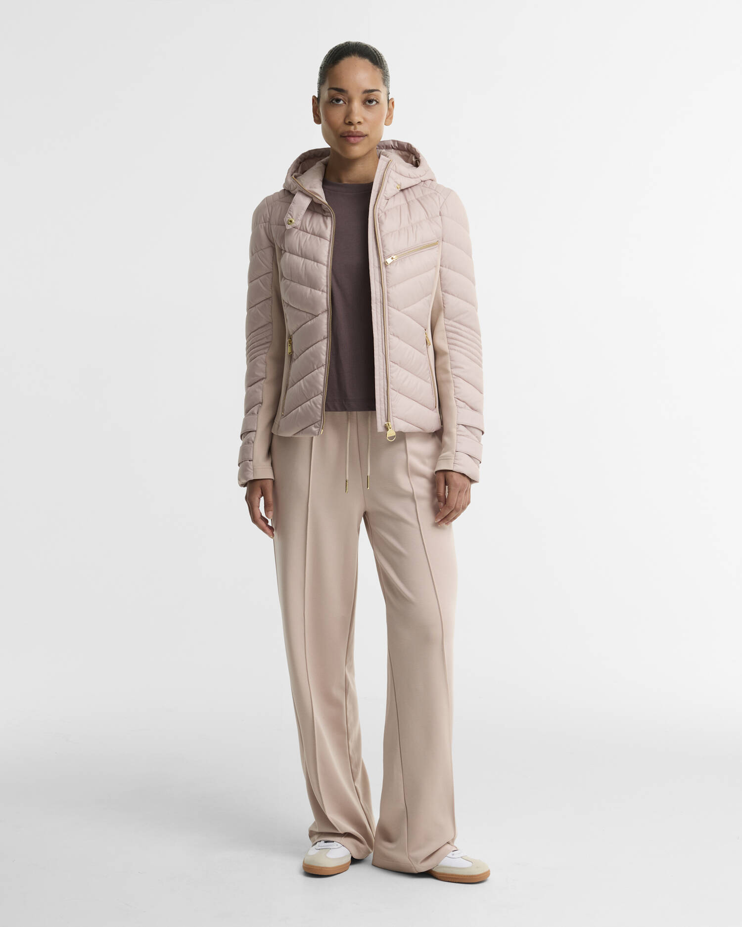Salengro Quilted Jacket Nutmeg image number 1