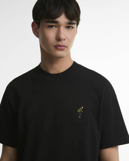 Trussford Bicycle Oversized T-Shirt Black