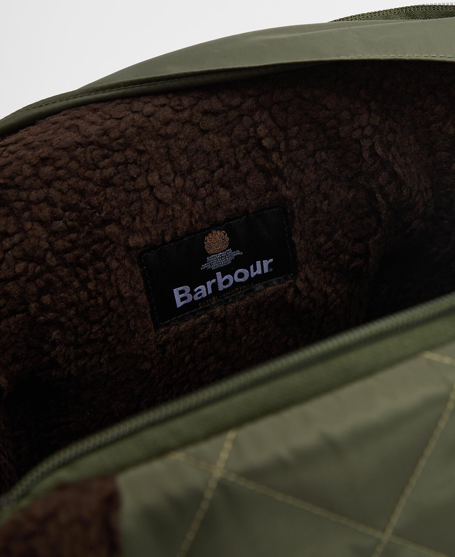Small Quilted Dog Carrier Olive