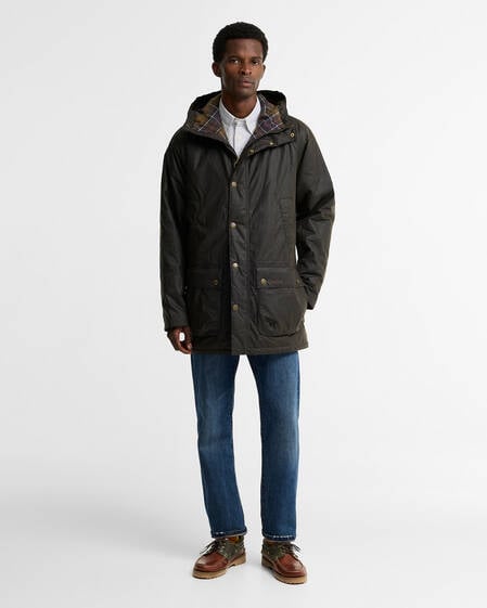 Wachsparka Bedale Olive