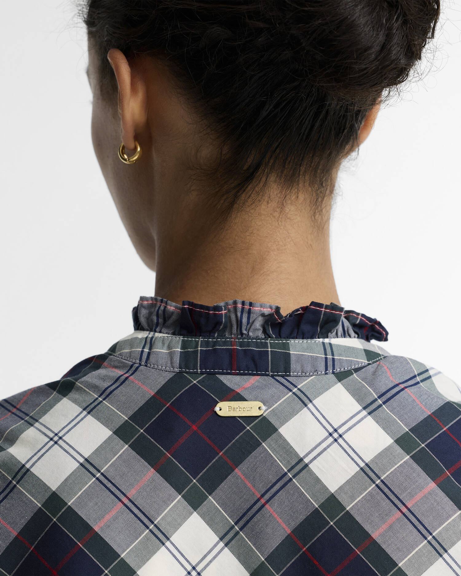 Barbour Hemd Aspen Relaxed Fit Lt Evergreen Tartan image number 4