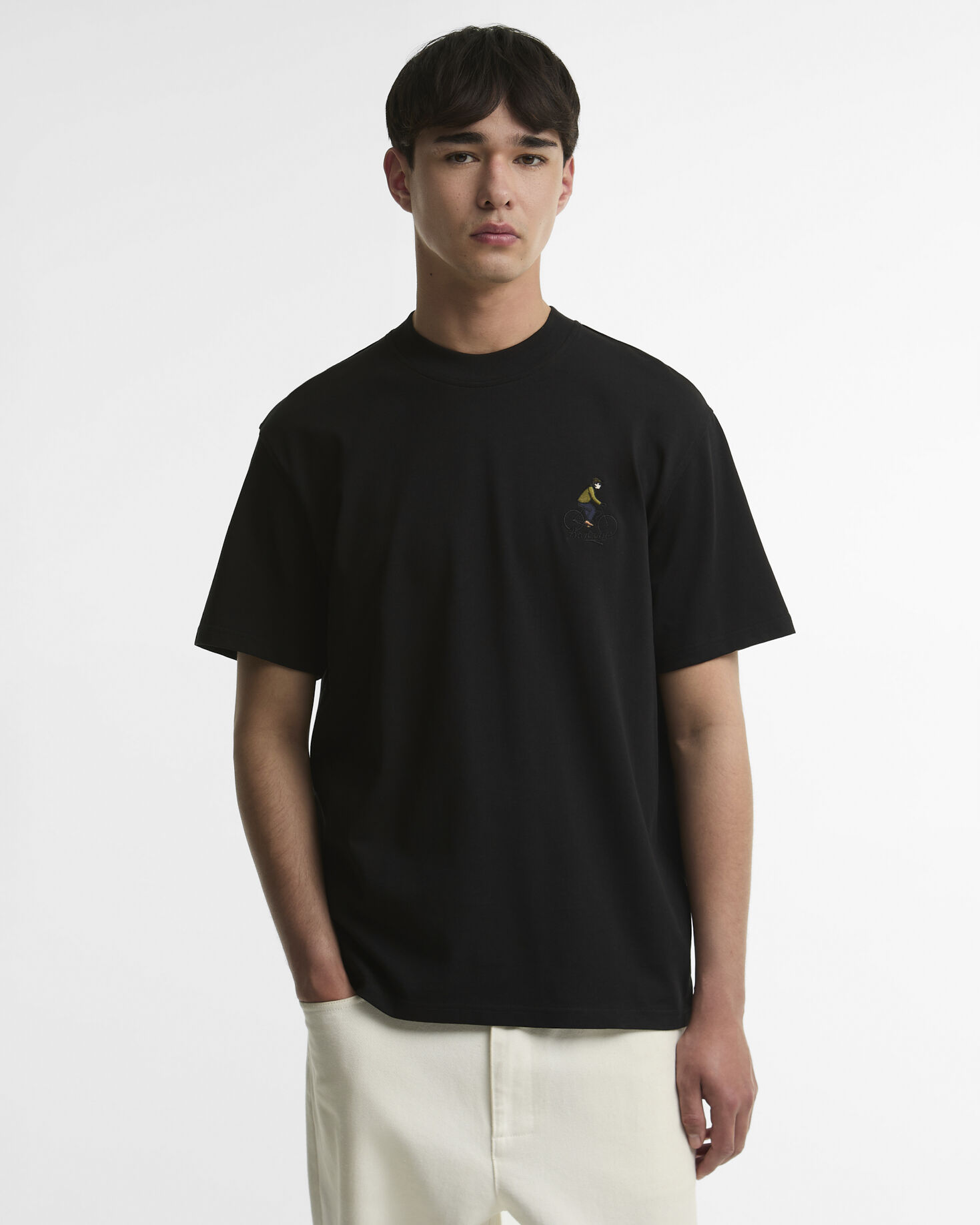 Trussford Bicycle Oversized T-Shirt Black