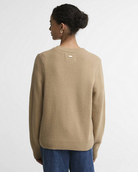 Woodhouse Wool-Cashmere Crew Neck Jumper Warm Trench