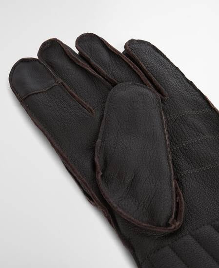 Handschuhe Leather Utility Brown