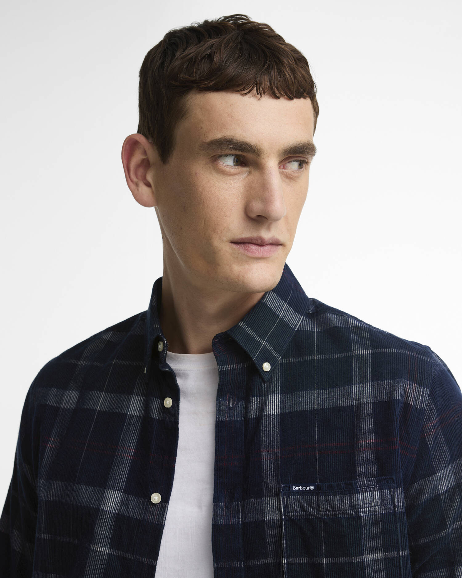 Camicia Blair taglio sartoriale Evergreen Tartan image number 3