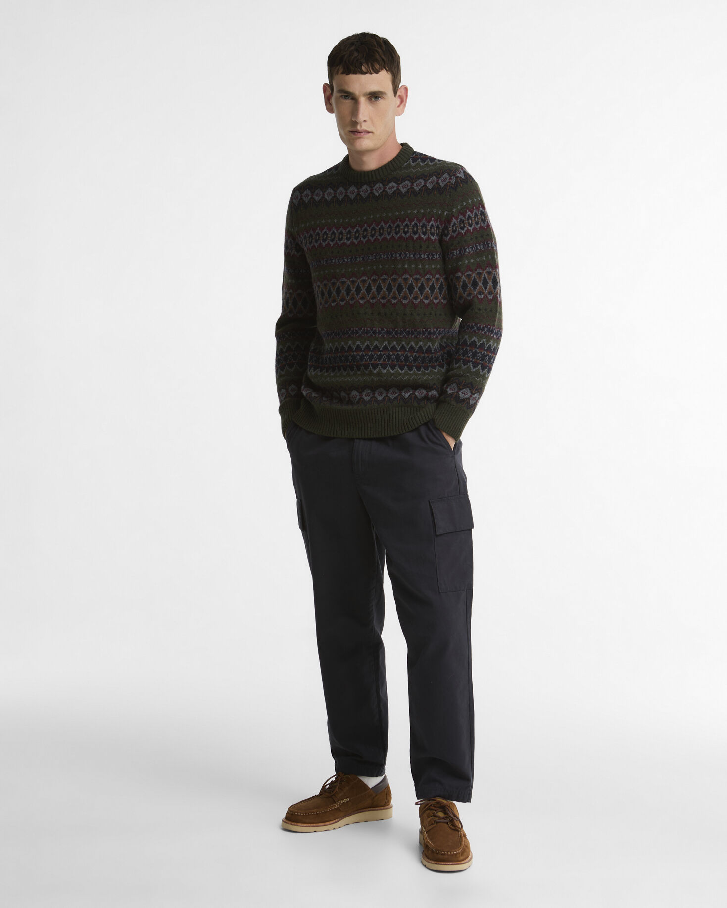 Pullover Case Fair Isle Shadow