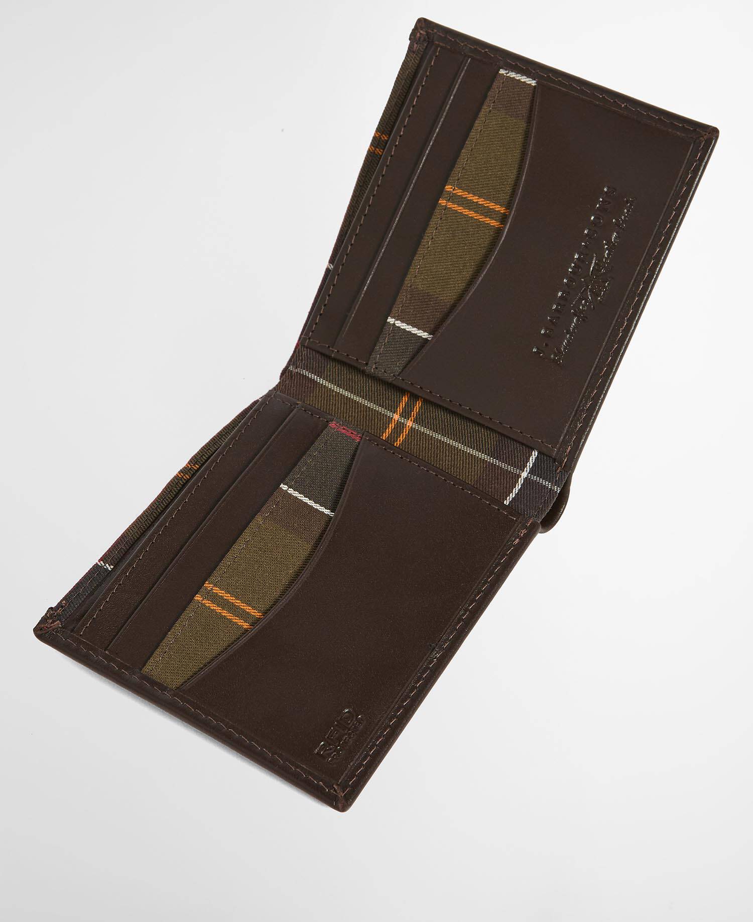 Brodick Leather Bifold Wallet Brown/Classic image number 1