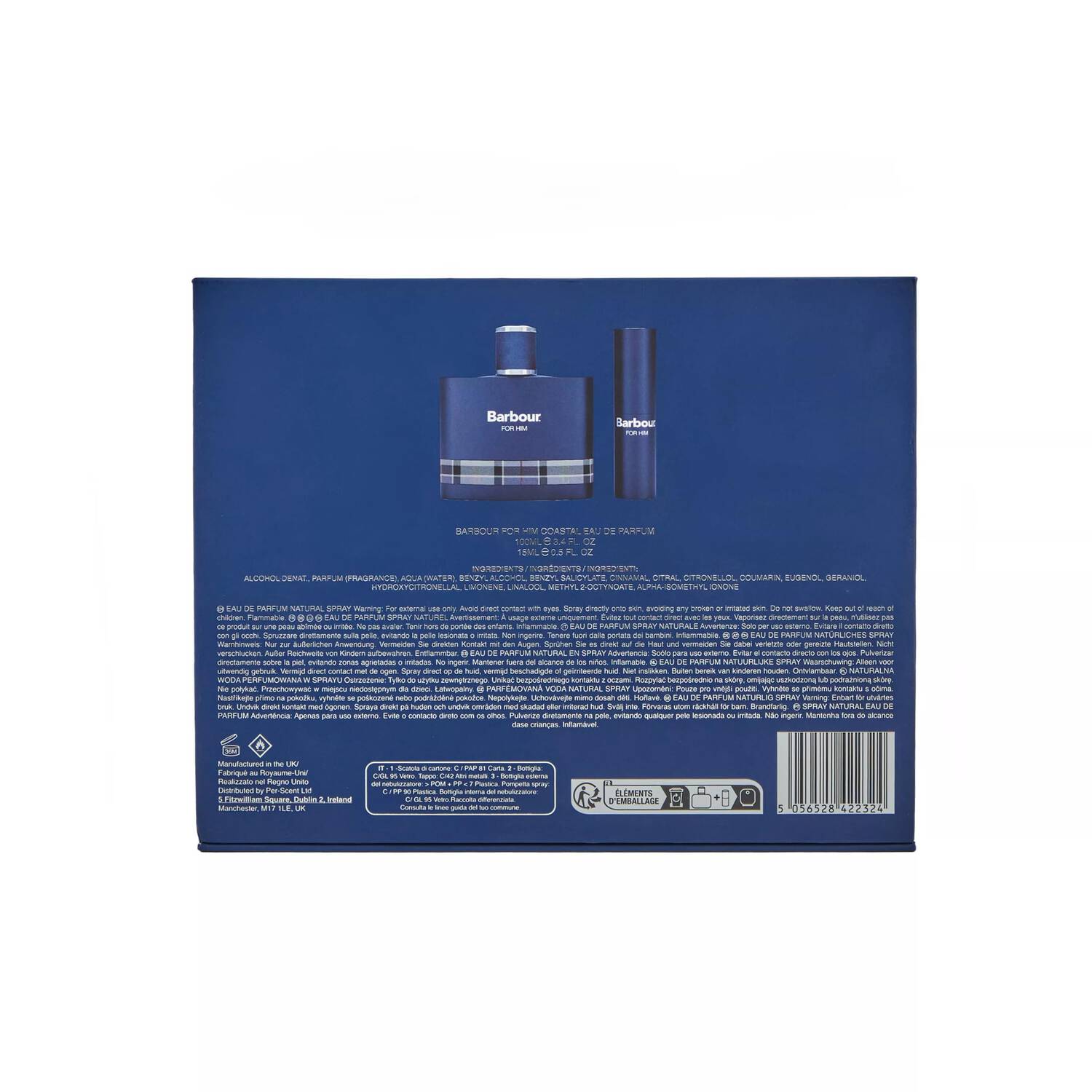 Hero for Him Fragrance Gift Set Classic Green image number 1