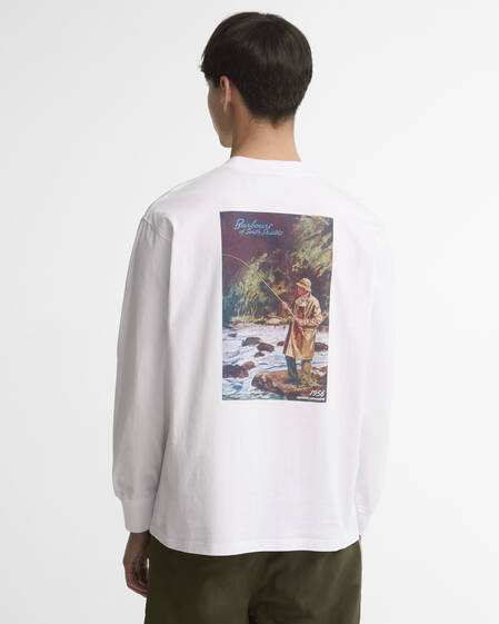 1956 Graphic Oversized T-Shirt White