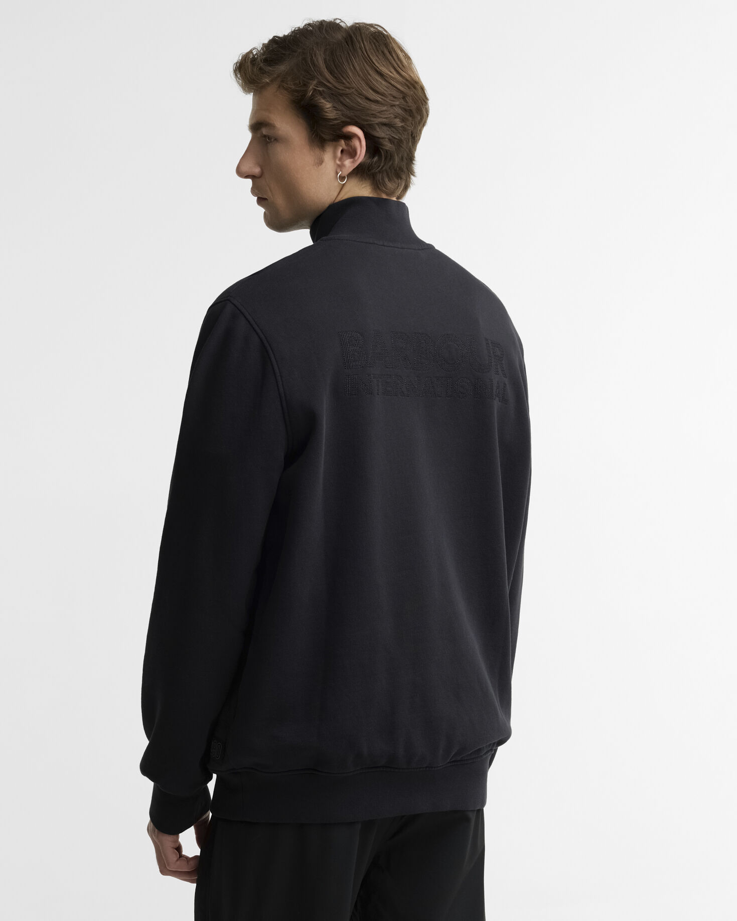 90th Anniversary Half-Zip Sweatshirt Black